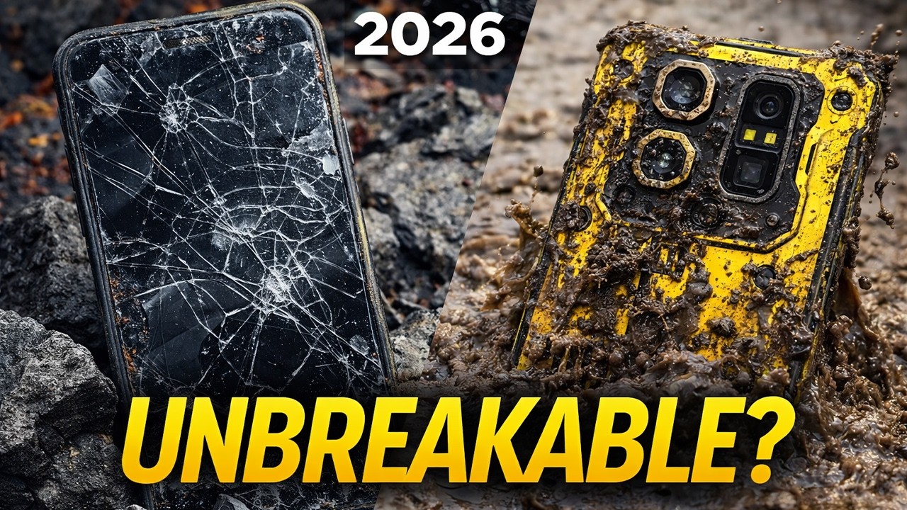 TOP 5 BEST RUGGED SMARTPHONES 2026: THE ULTIMATE SURVIVAL TECH GUIDE!