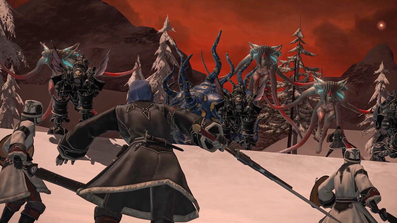 Ambush At The Magna Glacies | Final Fantasy XIV: Endwalker