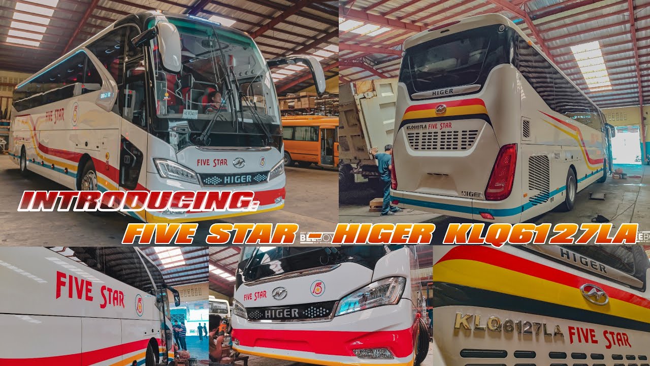 BRAND NEW UNIT! || Introducing Five Star - Higer KLQ6127LA