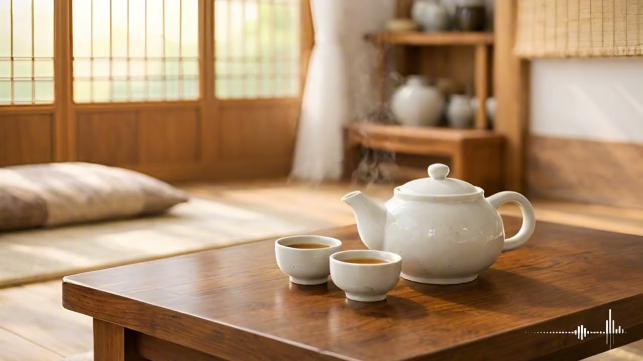 Traditional Tea House Vibes | 전통찻집 따뜻한 차 한잔 감성