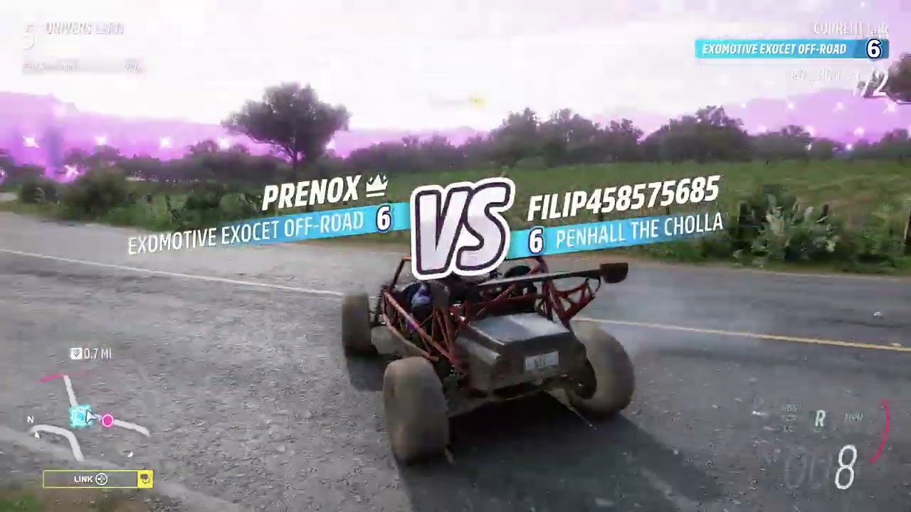 Forza Horizon 5 Eliminator | Second Place - 6 Exomotive Exocet Off-Road