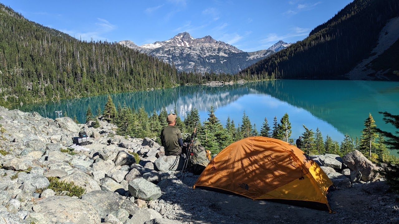 Backcountry Camping | Joffre Lake Canada | Hike Up To Glacier