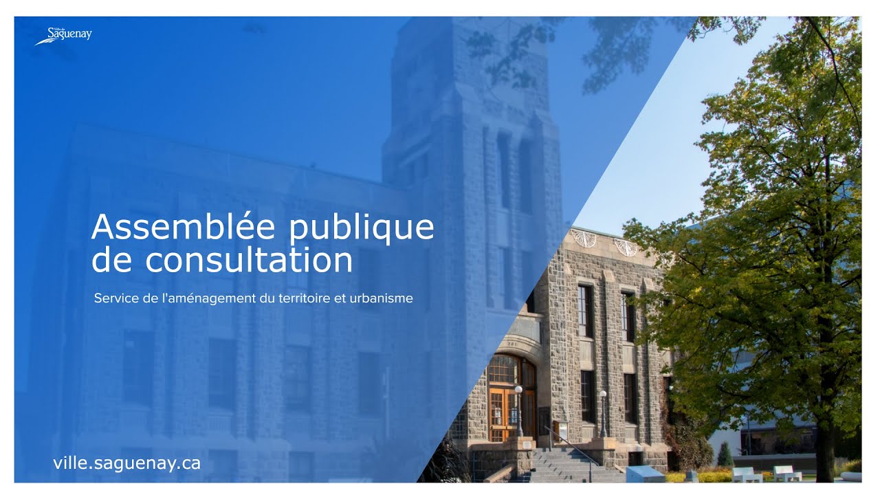 Assemblée publique de consultation 26 février 2025