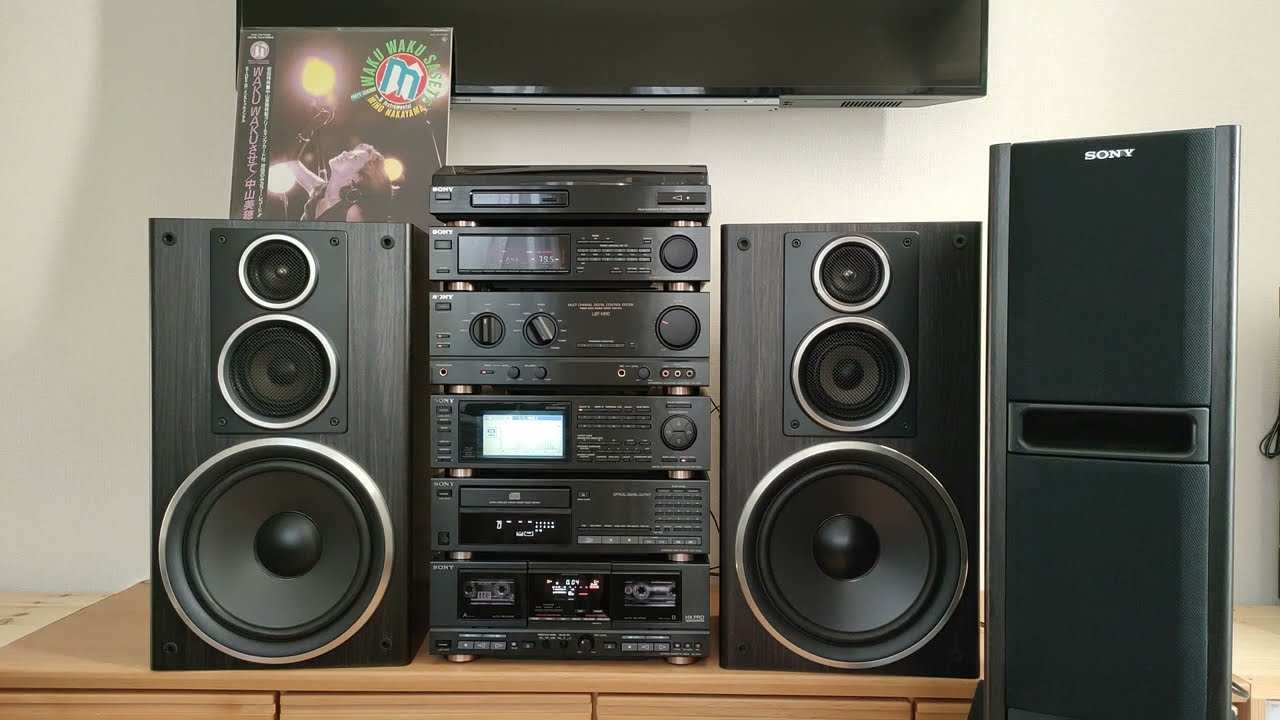 1990年 バブルコンポ SONY LBT V810 WAKUWAKUさせて/中山 美穂