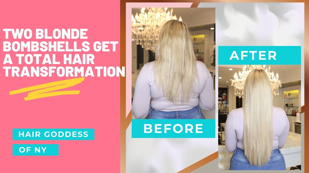CHRISTINA OLIVA AND SISTER VICTORIA TRANSFORM TWO BLONDE BOMBSHELLS