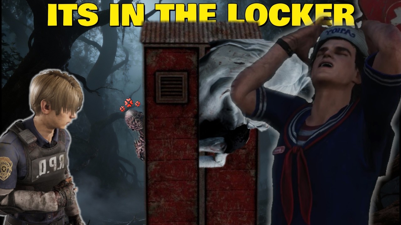 Dead by Daylight But im in the LOCKERS