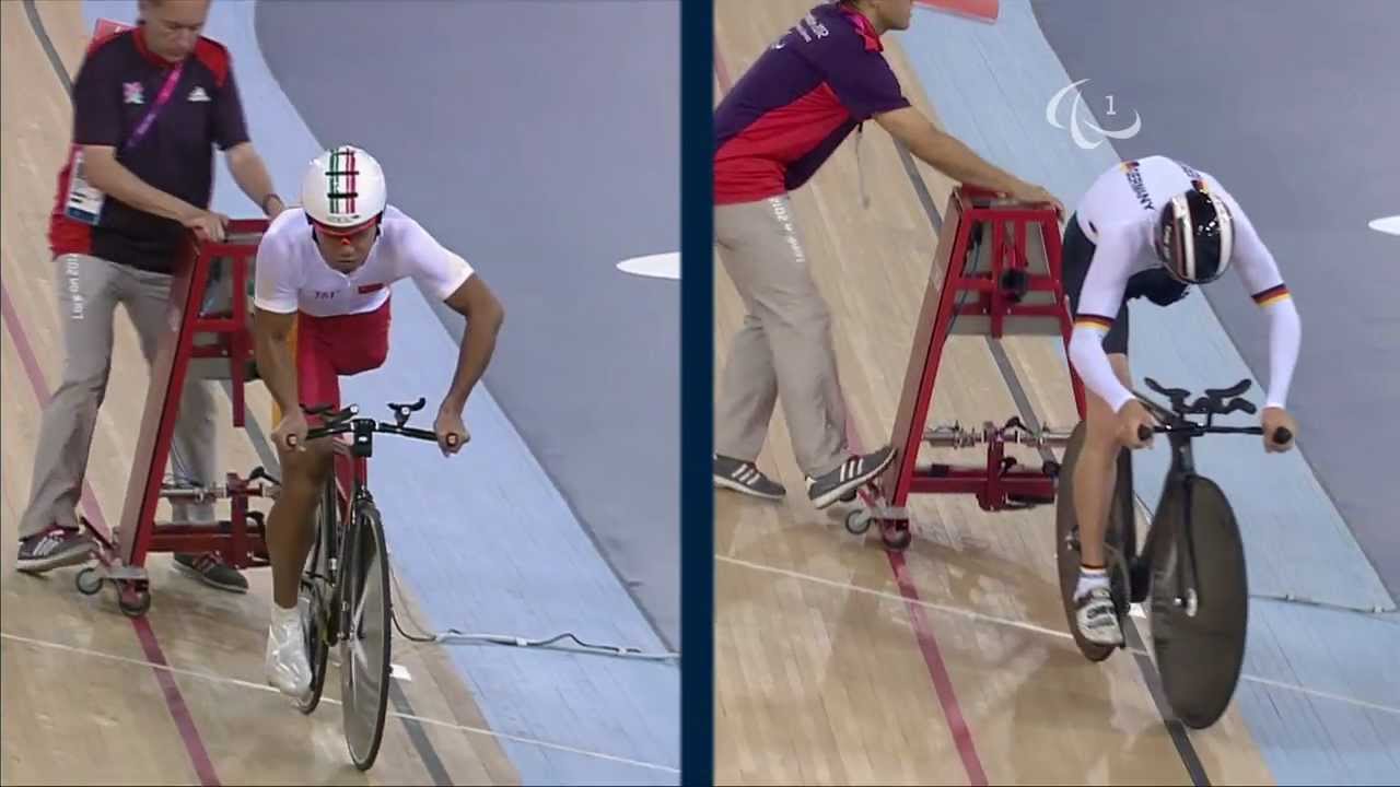 Cycling Track - Men's Individual C2 Pursuit Final Gold Medal - London 2012 Paralympic Games