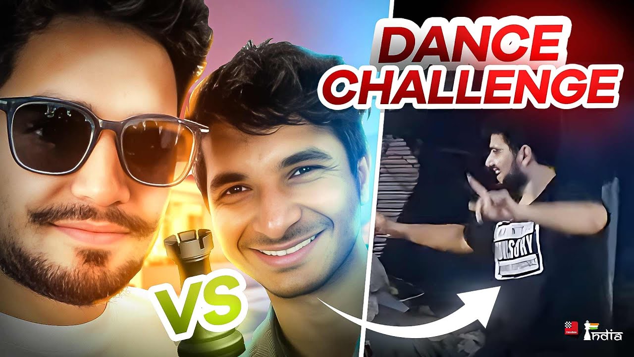 Samay Raina vs Vidit Gujrathi | Rook odds + Dance on the Street challenge