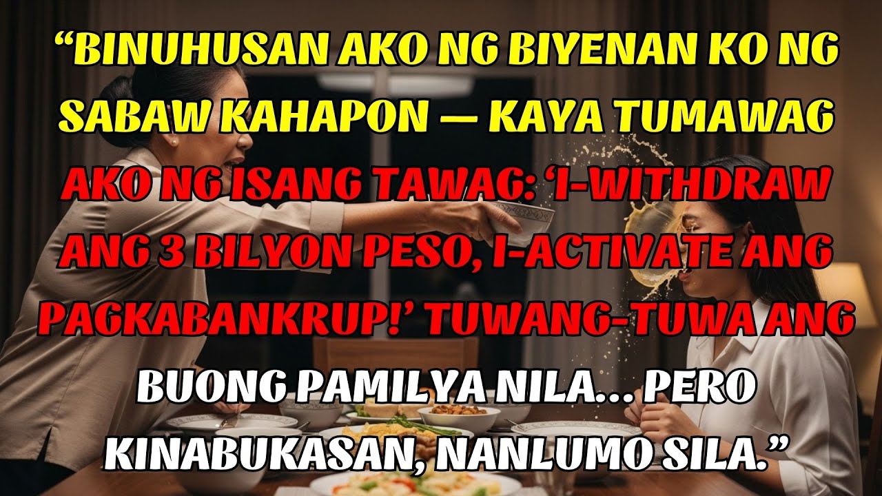 Hinatakan ako ng sabaw ng biyenan— isang tawag ko, BINAWI ANG ₱3B AT NABANKRUPT SILA!