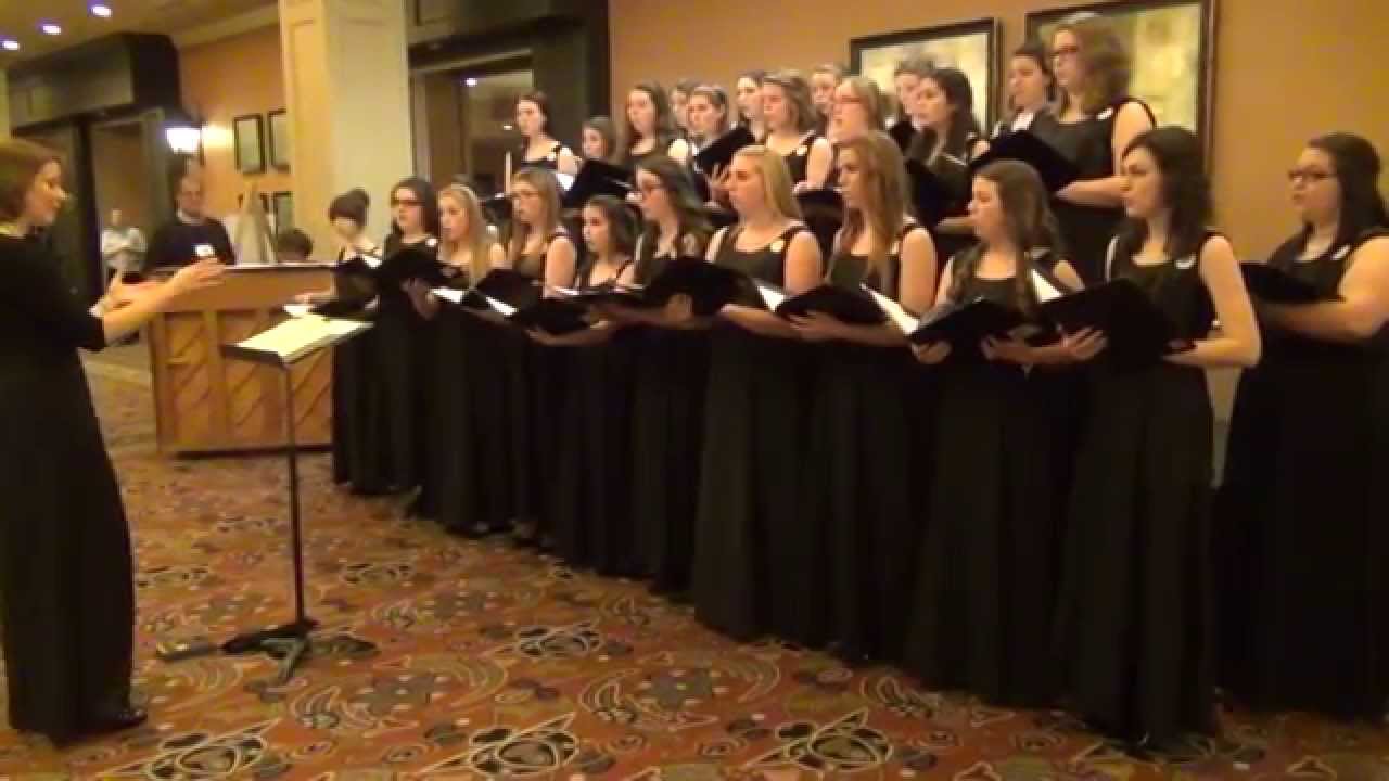 Nazareth Area High School Nightingales PMEA Performance from 3/28/2014