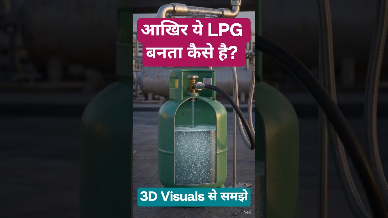 LPG Cylinder कैसे बनता है? #IranUSWar  #ScienceExplained #Shorts | LPG Crisis