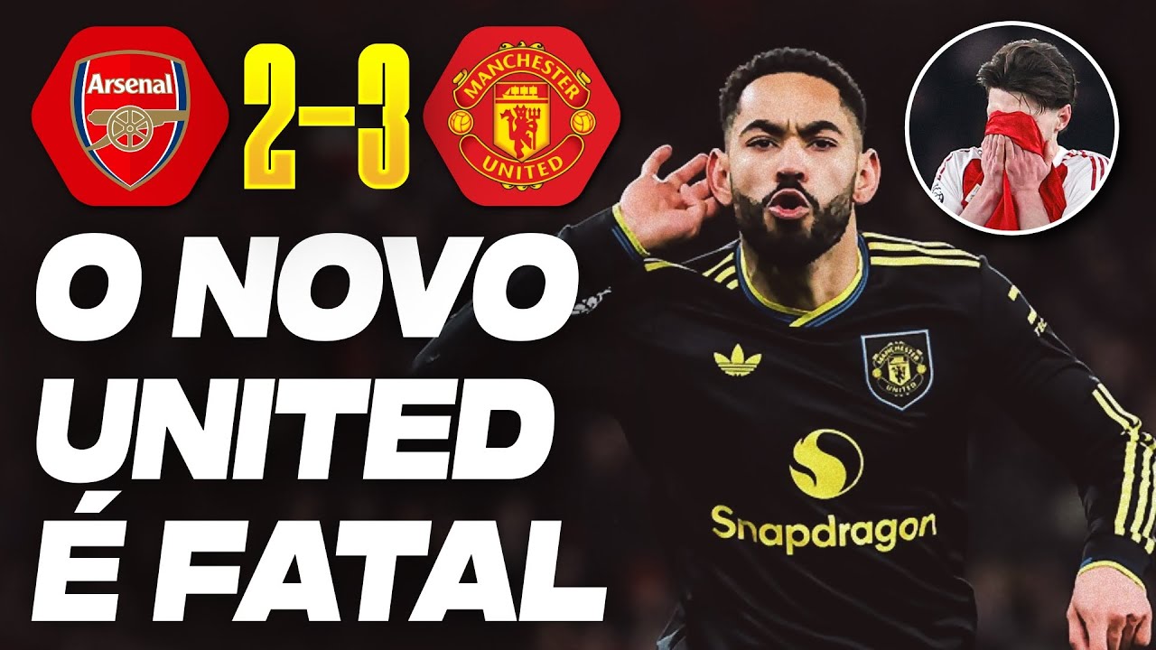 O MENTAL DO ARSENAL ESFARELOU? | Arsenal 2-3 Man. United