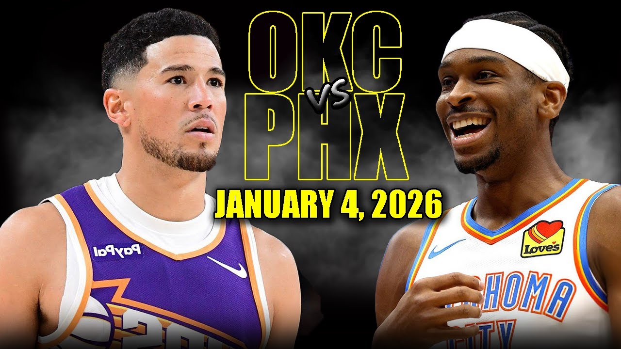 Oklahoma City Thunder vs Phoenix Suns Full Game Highlights &ndash; January 4, 2026 | NBA Season