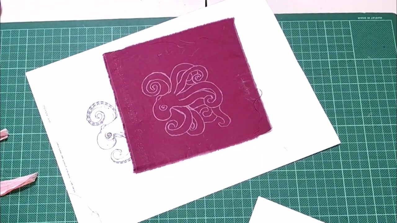 OCTOPUS PROJECT VOL1:  EPS 4 - Under the Sea Embroidery Book - ASMR