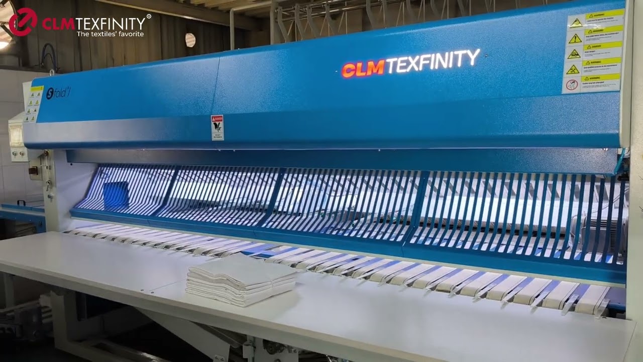 CLMTexfinity - Seamless workflow with the S.feed m, S.iron c, and S.fold l