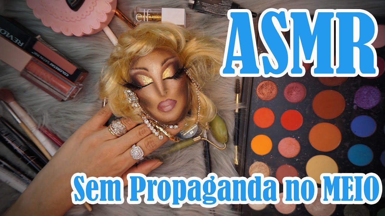 ASMR Maquiando uma Batata Glamurosa 