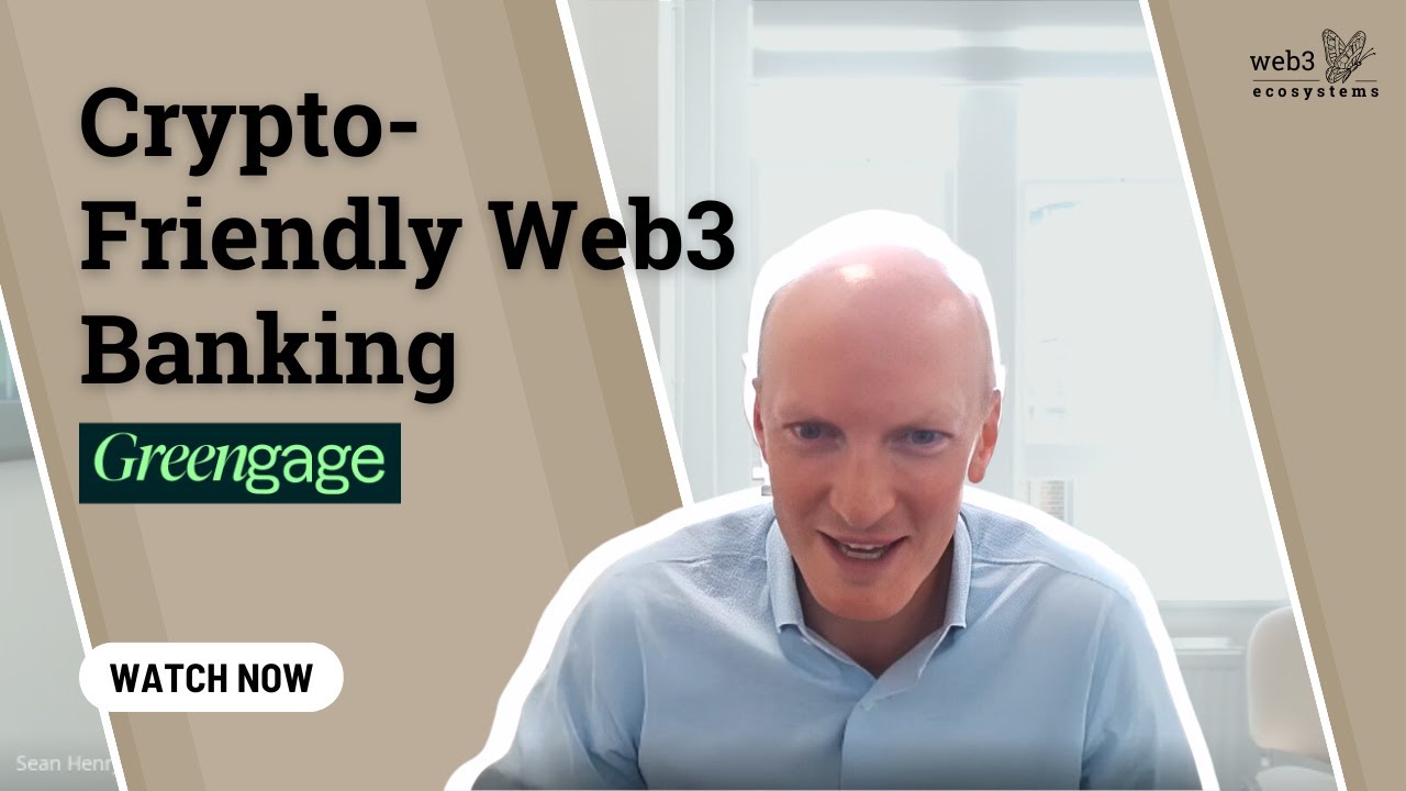 How to work with Banking Professionals in Web3 | Sean, CEO at Greengage