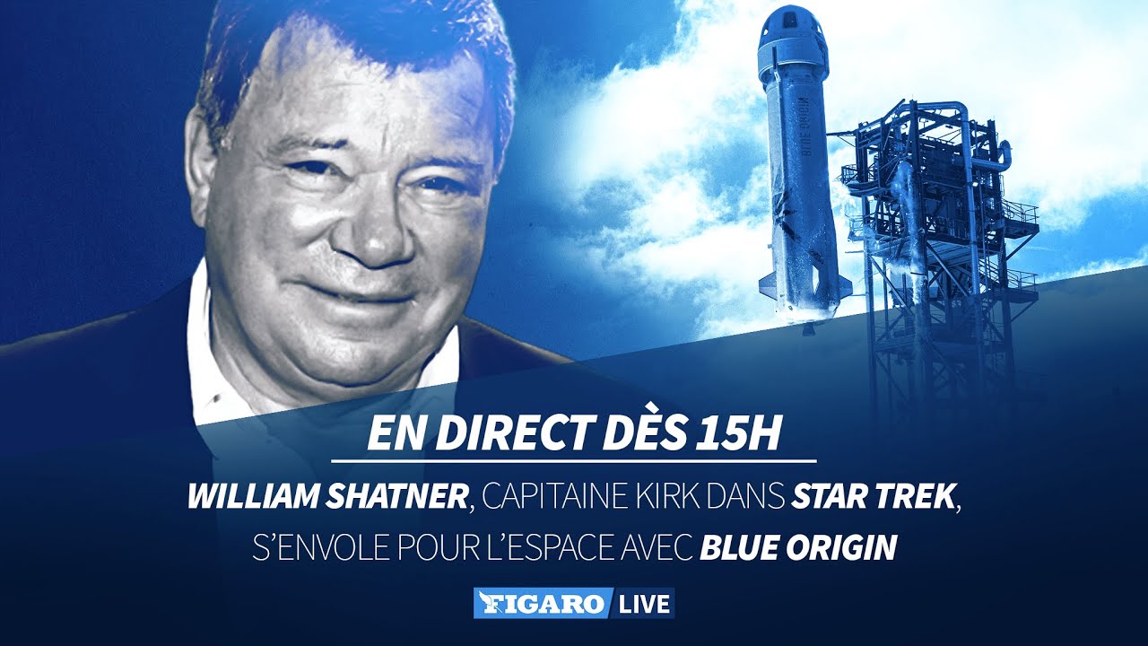 🚀Le capitaine Kirk de «Star Trek» s’envole pour l’espace avec Blue Origin