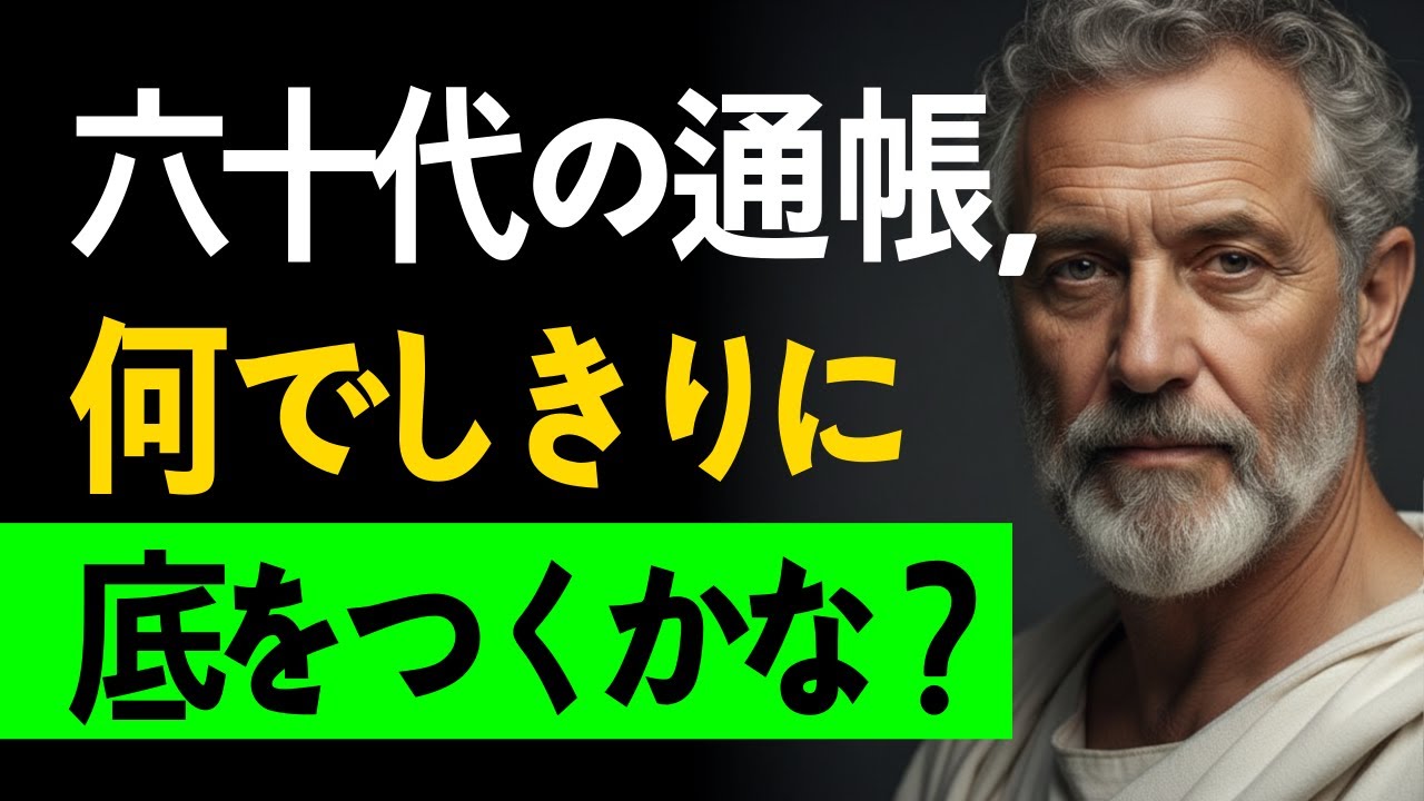60代の通帳、なぜしきりに「底」がつくのか？ 2400万ウォンを防ぐ方法