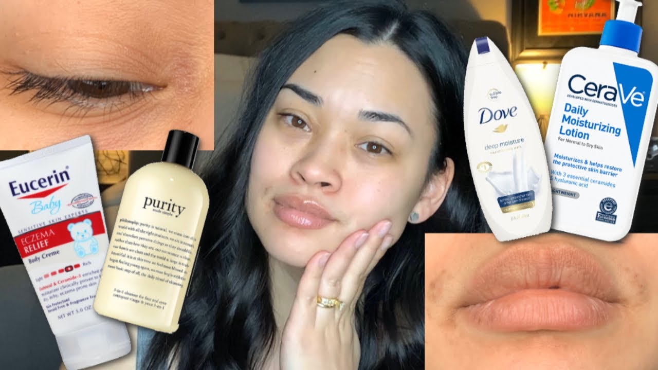 PRODUCTS I USE TO CLEAR UP ECZEMA/DRY SKIN