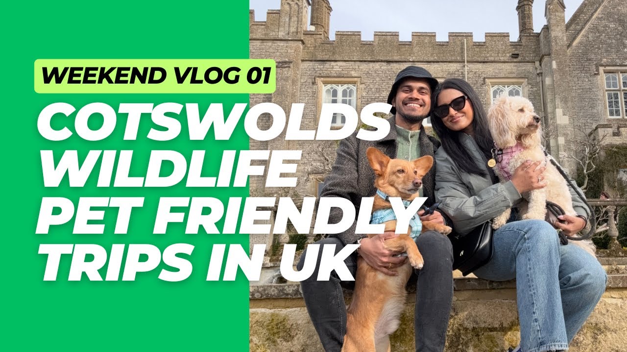 PET FRIENDLY TRIPS IN UK - COTSWOLDS WILDLIFE | Weekend Vlog 01