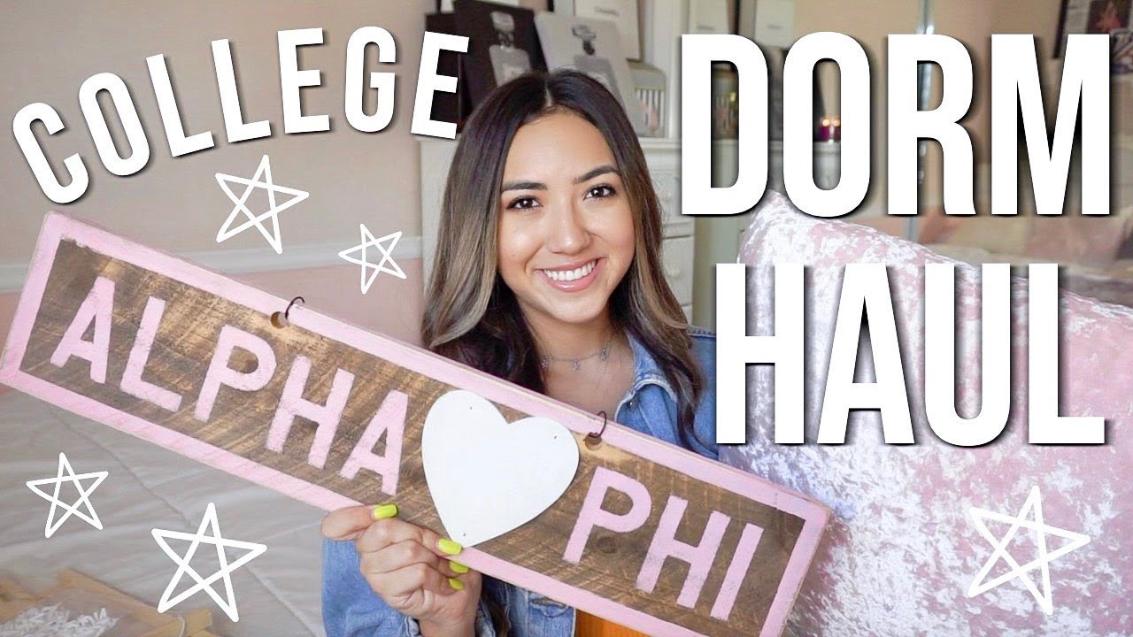 COLLEGE DORM HAUL 2019!!