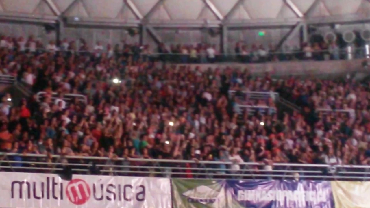 Ricky Martin hace bailar Movistar Arena Santiago