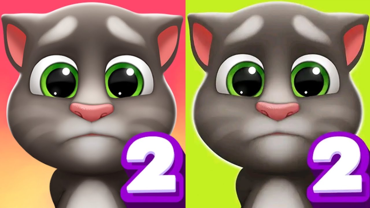My Talking Tom 2 Lite Vs My Talking Tom 2 😍| New Vs Old tom2 Version 😜|