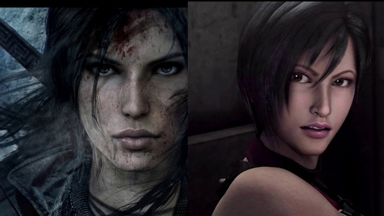 Resident Evil and Tomb Raider crossover Ada Wong VS Lara Croft (Up From The Ashes)