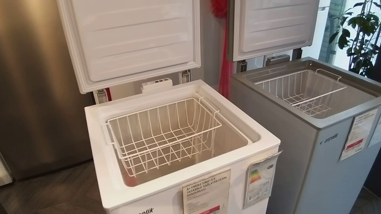 2104 D Beyaz 2104 Gri Arçelik Sandık Tipi Derin Dondurucu | 107 Litre Hacim Derin Dondurucu Arçelik