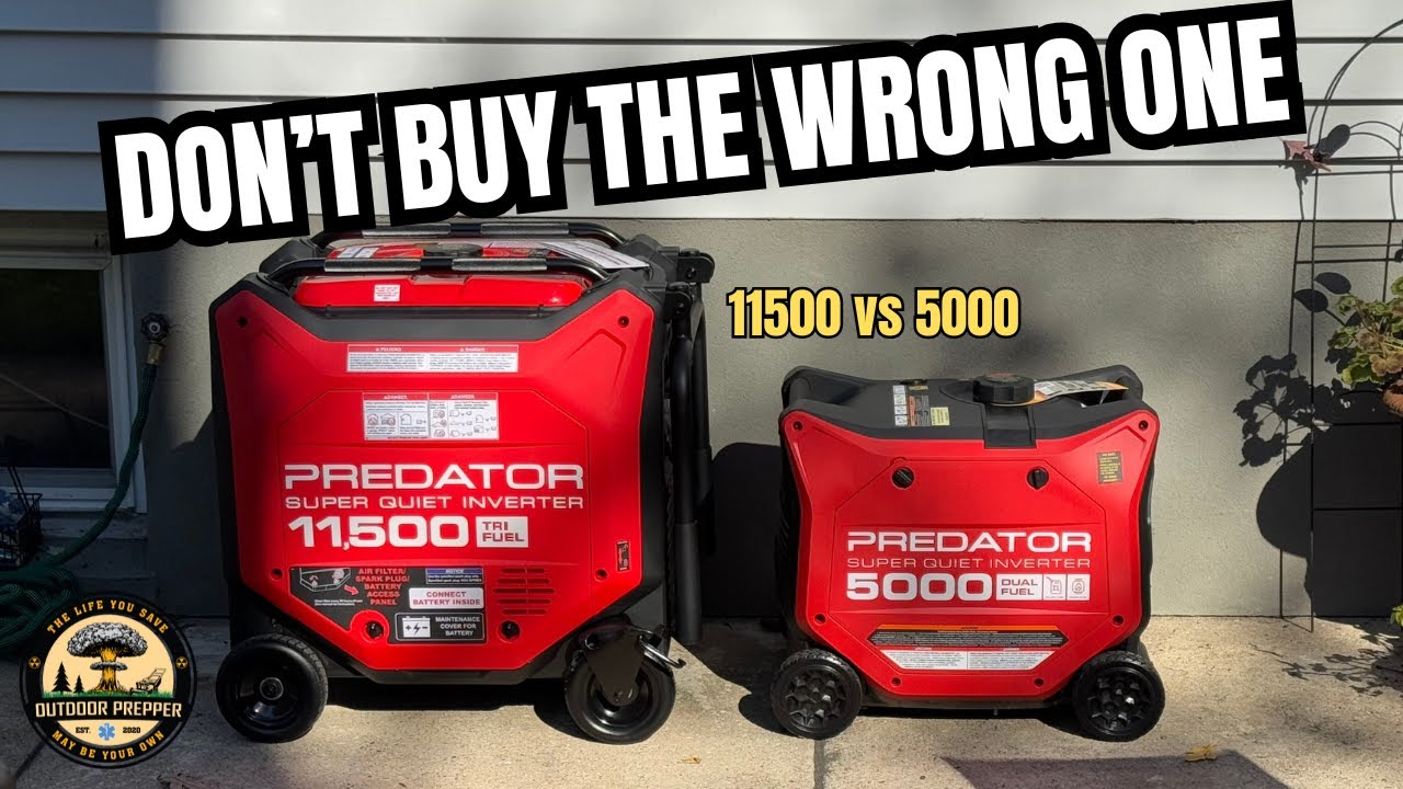 Predator 11500w или Predator 5000w? Не покупайте, пока не посмотрите!