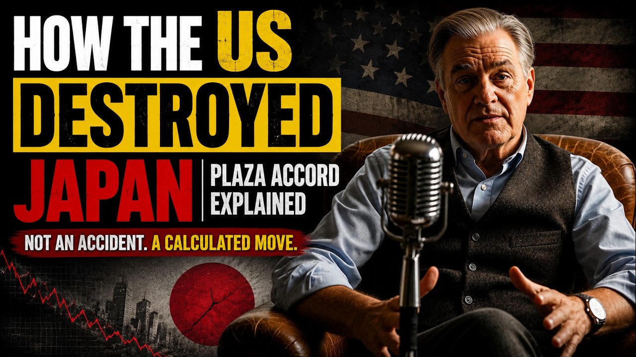 How the US Destroyed Japan | Plaza Accord 17 Minutes Explained