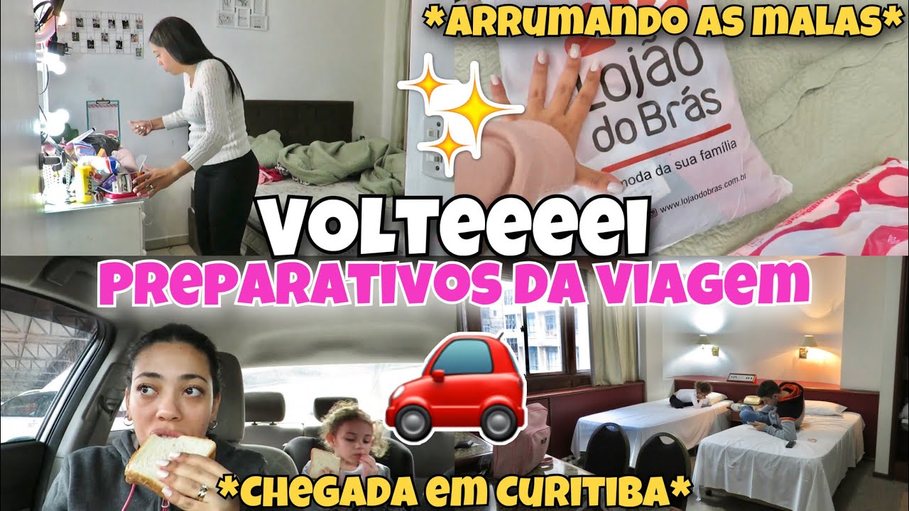 VLOG: PREPARATIVOS DA VIAGEM / COMPRINHAS / ORGANIZAÇÃO NO APÊ / CHEGANDO EM CURITIBA | Jana Munari