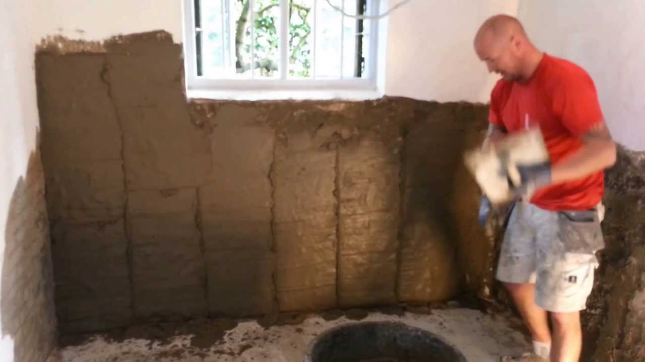 Pudsning af vægge i kælder video | Murer i Odense