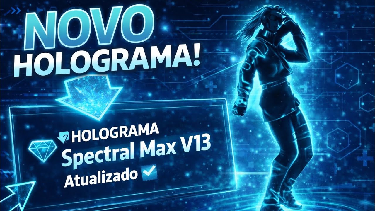 🔥🔵 FF NORMAL ❄️ HOLOGRAMA GELO | Holograma V13 | AUXÍLIO 98% | VERSÃO FULL | EDIÇÃO VIP | COM BYPASS