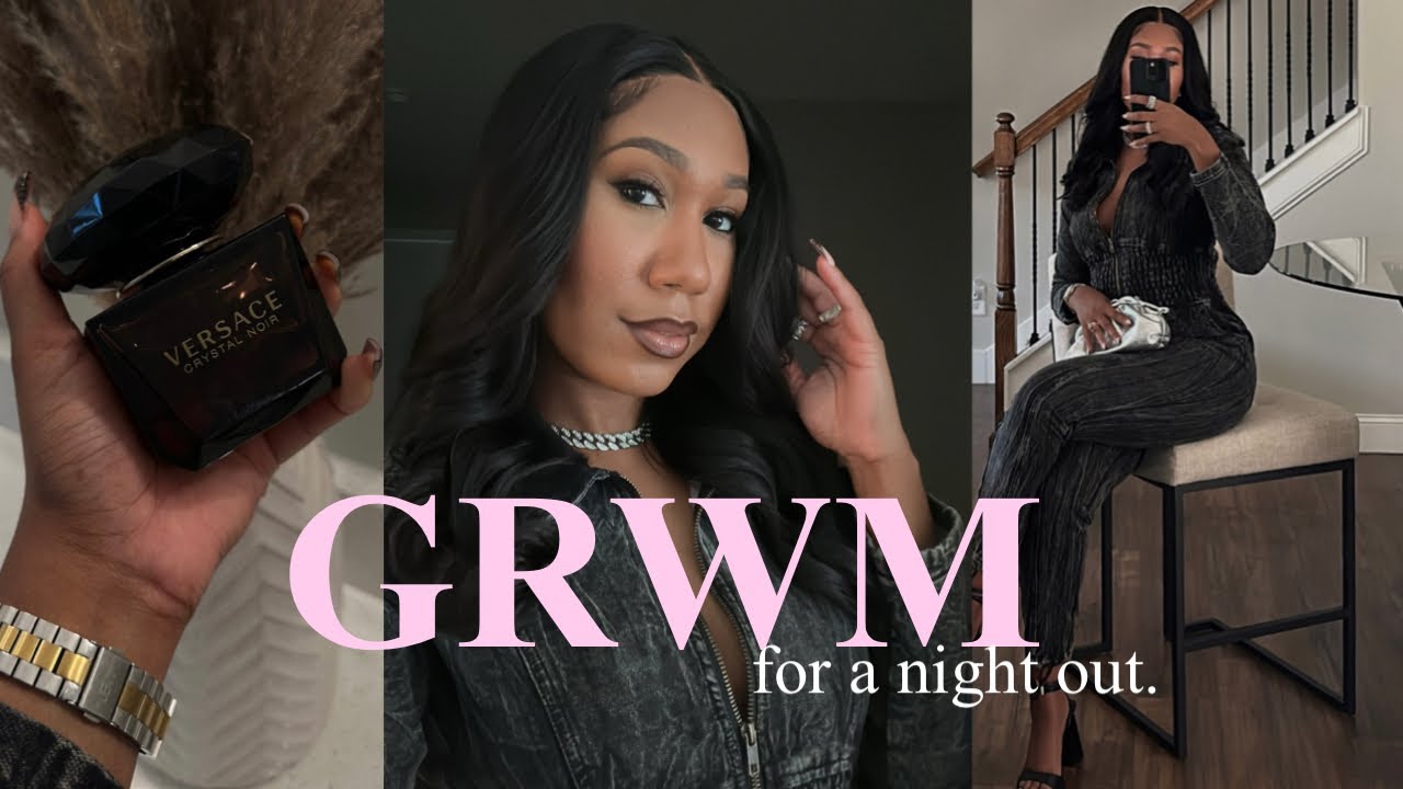 FULL GRWM FOR A NIGHT OUT | HAIR, MAKEUP, OUTFIT + FRAGRANCE | BROOKE KENNEDY
