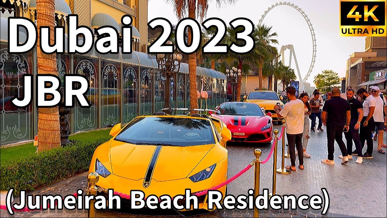Dubai Marina to JBR Beach 🇦🇪 [ 4K ] Walking Tour