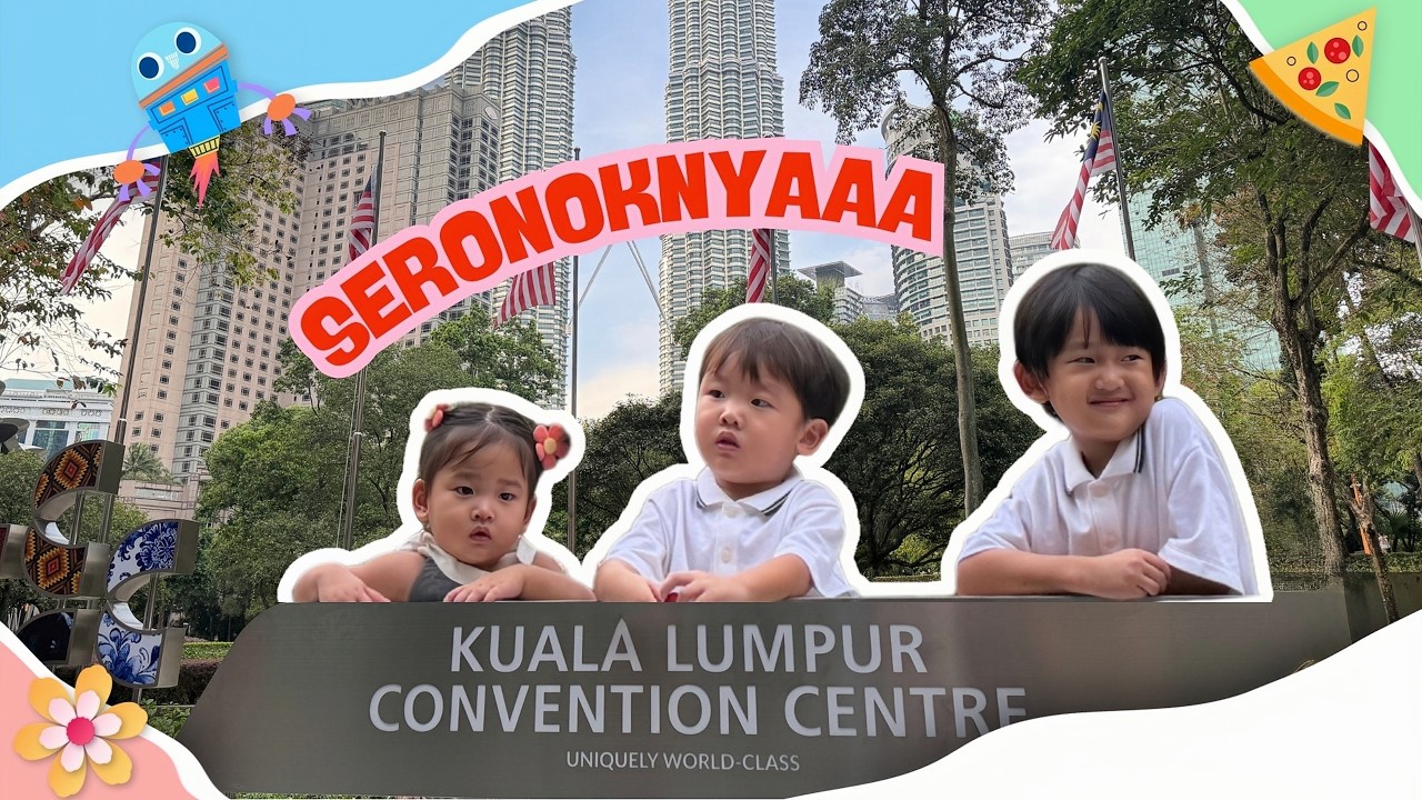 Na Trio Jalan-Jalan di Kuala Lumpur Tanpa Papa😆, Kemana Aja Ya? | NA's Family