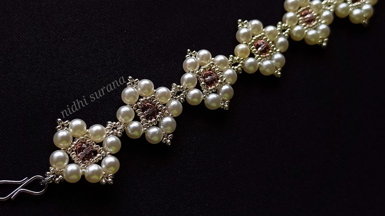 ⚜️Easy Pearl Bracelet/Choker/Pulsera / Gargantilla de Perlas Fácil/Tutorial diy