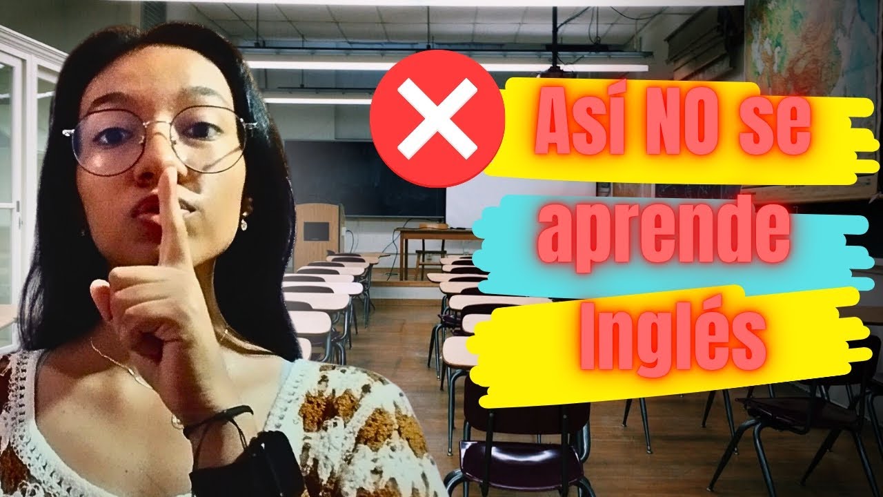 No aprendas inglés así... haz esto y aprende 3X más rápido”