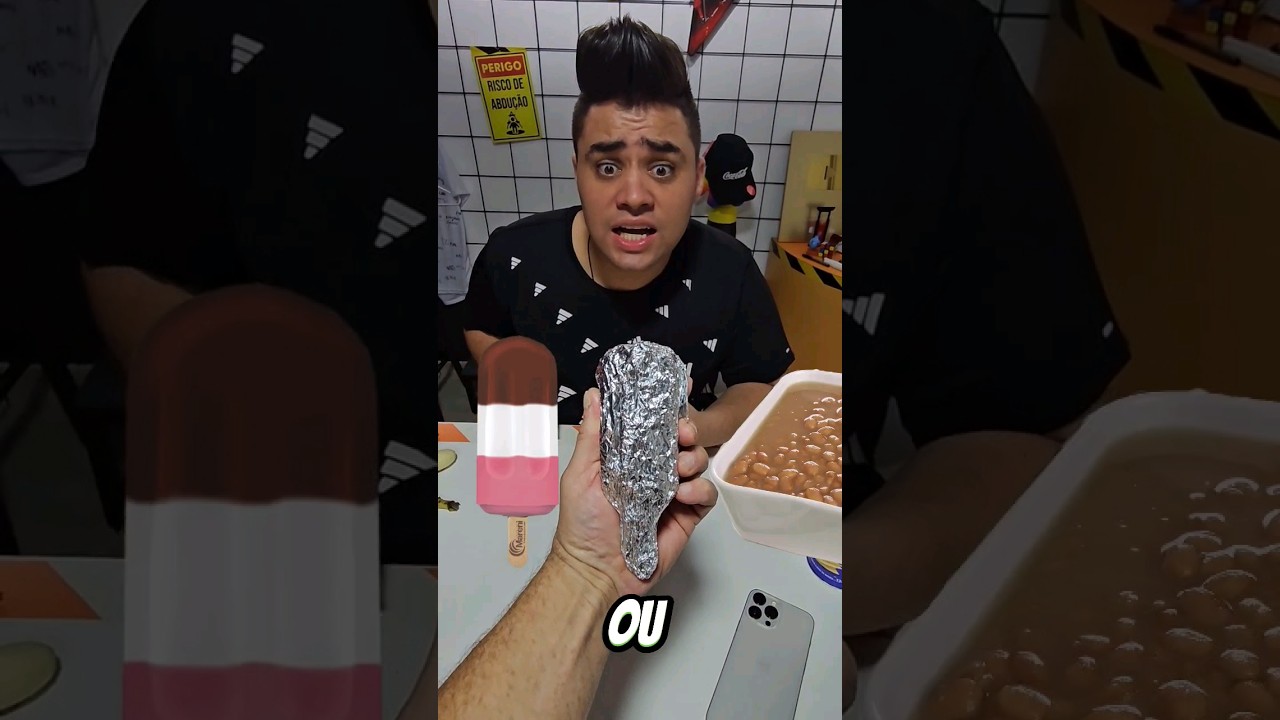 &Eacute; SORVETE OU FEIJ&Atilde;O? #shorts
