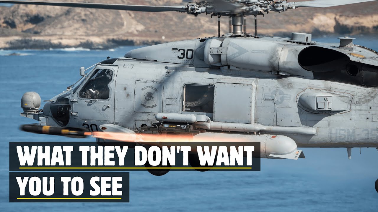 What Are They Hiding Inside the MH-60R Helicopter?