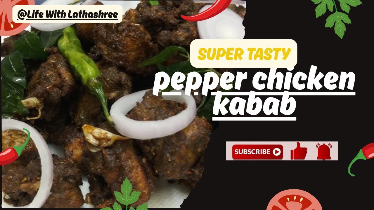 🔥 ಪದೇ ಪದೇ ತಿನ್ನಬೇಕು ಅನ್ನಿಸೋ ಚಿಕನ್ ಪೆಪ್ಪರ್ ಕಬಾಬ್! | Spicy & Crispy Pepper Chicken Kabab 😋