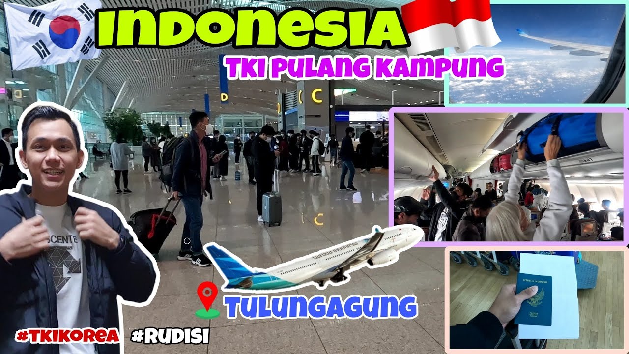 Terbang ke indonesia setelah 3th kerja di korea | pabrik diecasting korea