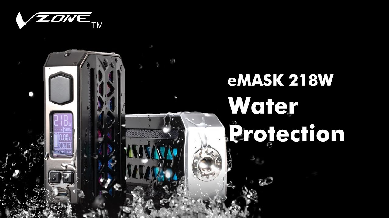 Vzone eMASK 218W WATER TEST ? BIG CLOUDS?