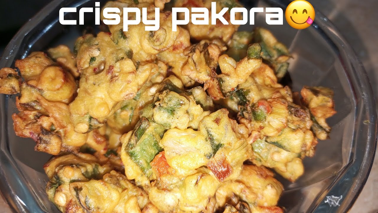 Rain Special Crispy Spring Onion Pakora | Easy & Super Crunchy