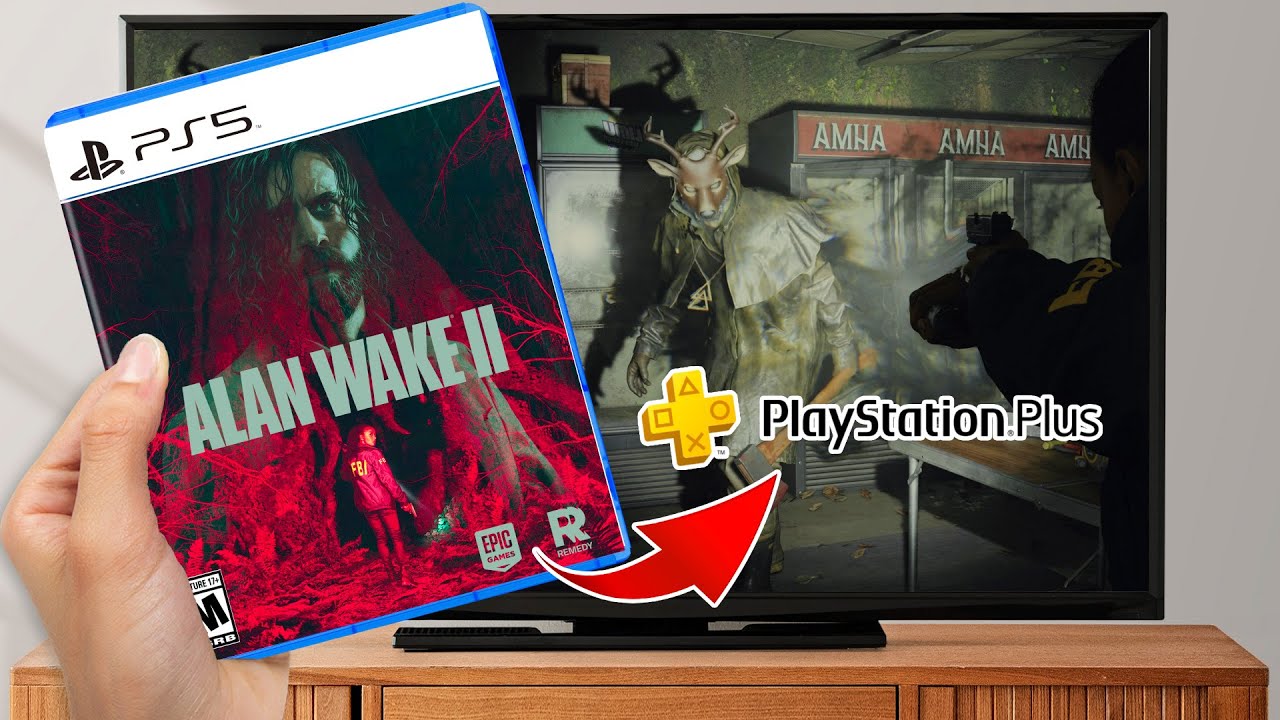 Playing Alan Wake 2 because it's FREE on PS Plus! 🤑 PS5 Gameplay