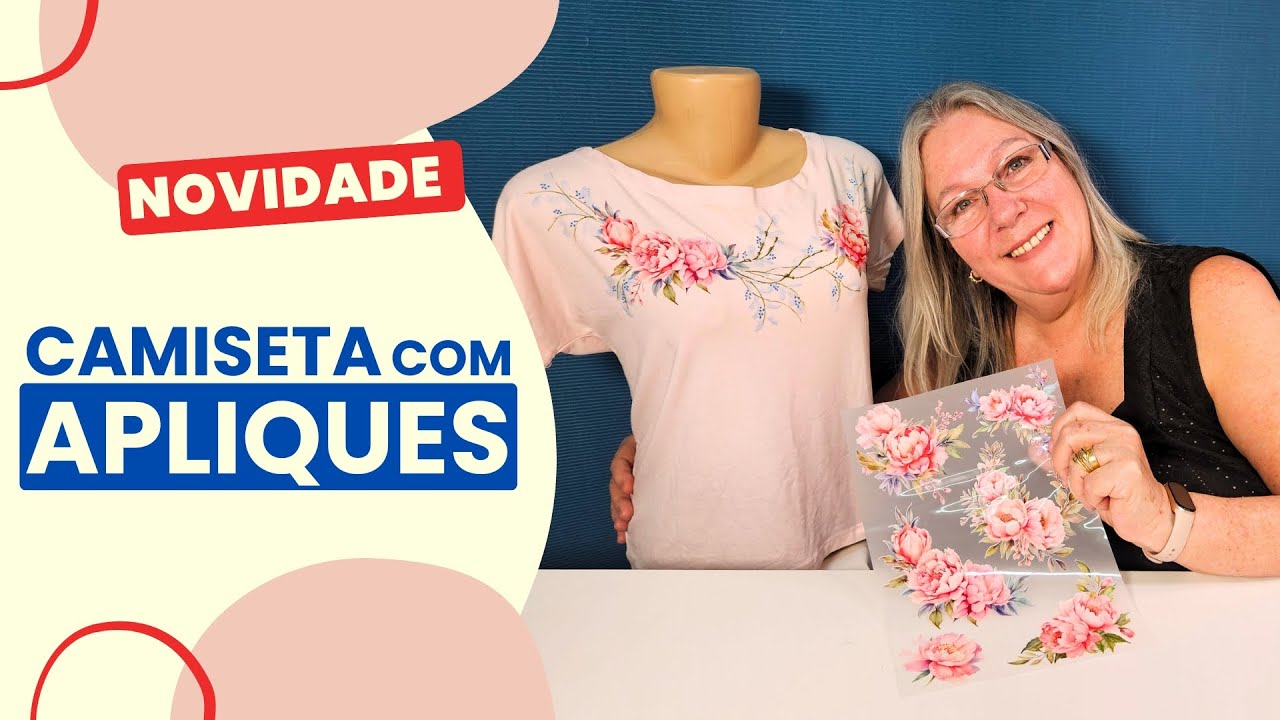 🚨 Novidade! Apliques para Tecido: Veja os Modelos e Faça Você Mesma!