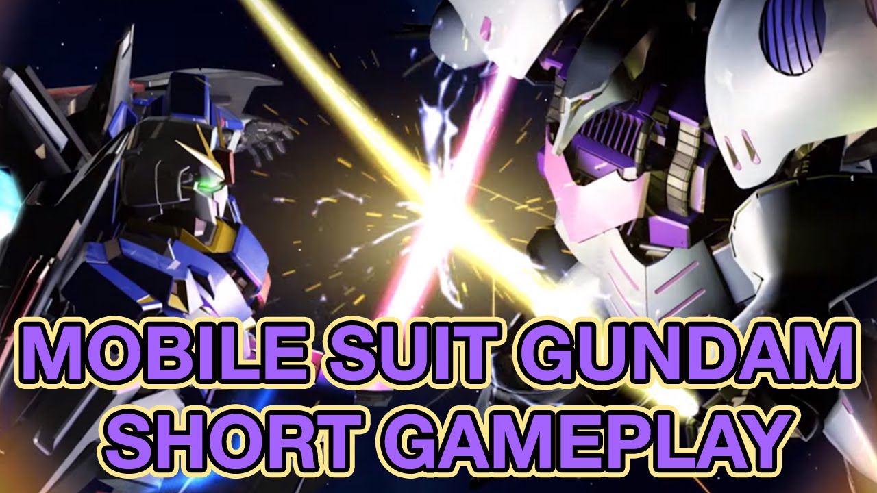 Mobile Suit Gundam Online 52vs52 PvP Short Gameplay