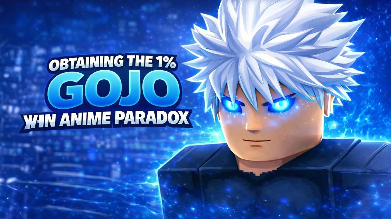 Obtaining the 1.0% Gojo in Anime Paradox! (Roblox)